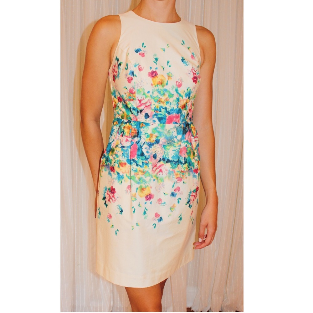 ANTHROPOLOGY/Maeve colorful floral formal dress